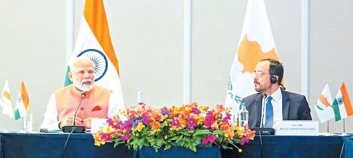 This is not an era of war : PM Modi in Cyprus