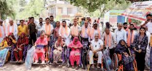 Kosaria hosts successful assistive device distribution camp, bringing relief to 35 beneficiaries