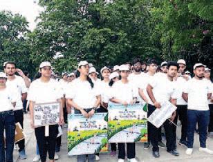 NIA Panchkula organizes successful walkathon as part of International Yoga Day celebrations