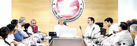 Meeting held to review progress of Naksha pilot programme in UT