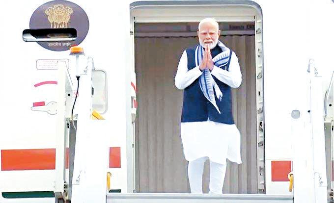 PM Modi arrives in Delhi after concluding three nations visit
