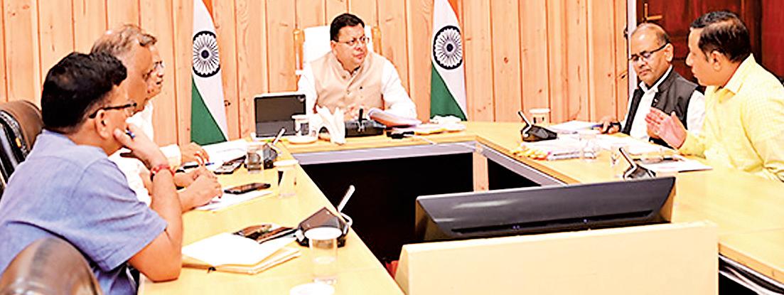 CM Dhami reviews preparations for proposed Central Regional Council meeting