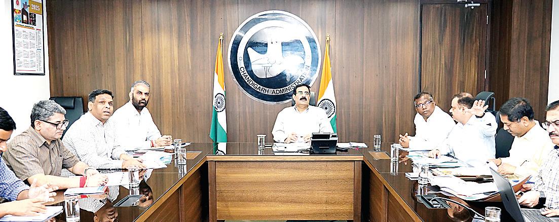 Review meeting on compliance of solid and liquid waste management held
