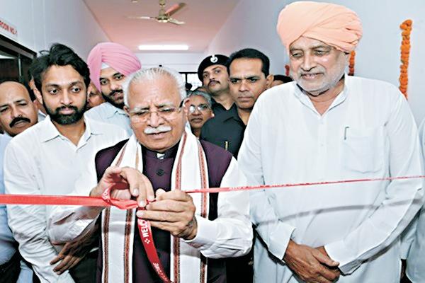 Union Minister Manohar Lal inaugurates office of Baba Banda Singh Bahadur Lohgarh Foundation Trust in Yamunanagar