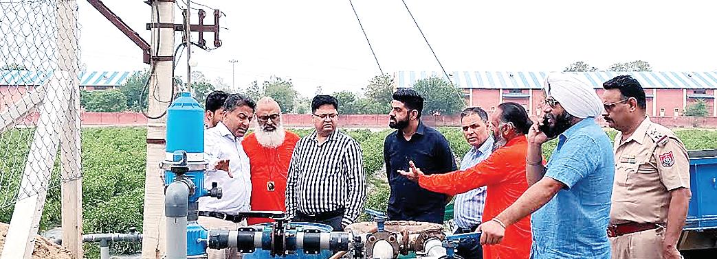 Central team reviews water conservation projects in Jalandhar district
