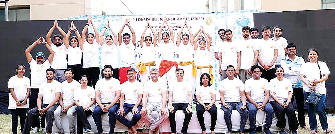 International Day of Yoga: "Yoga for One Earth, One Health"