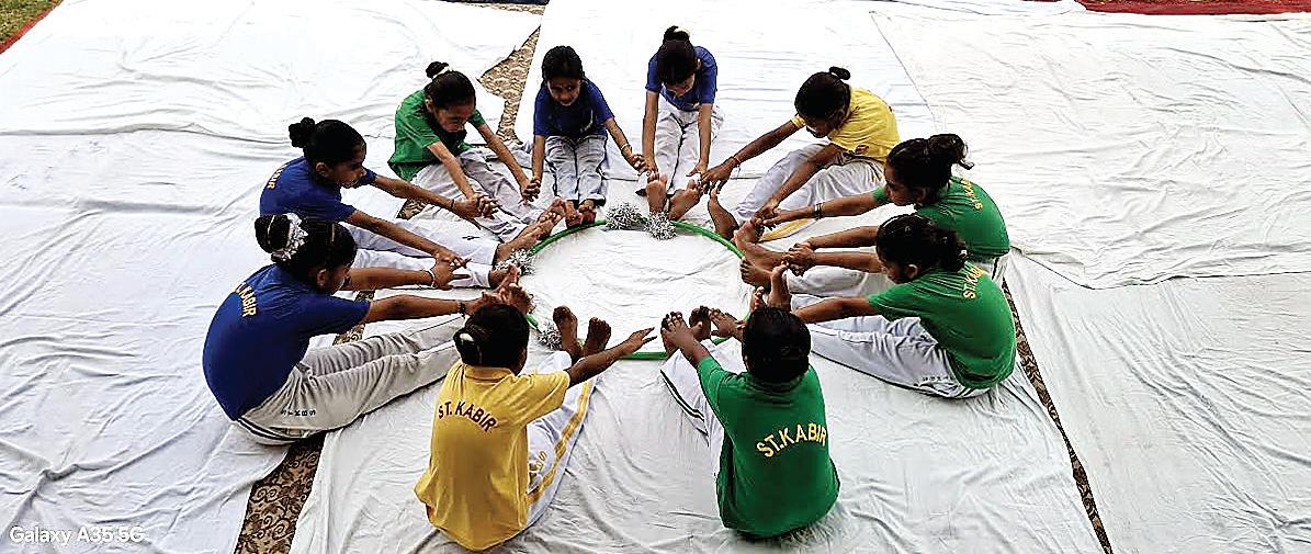 St Kabir Convent School holds special programme to celebrate International Yoga Day