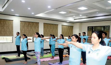 NIA, Panchkula celebrated 11th International Day of Yoga with Grandeur