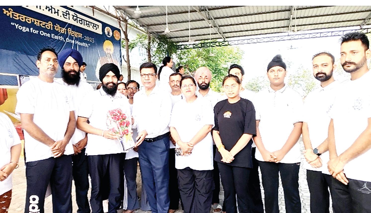 International Yoga Day organised at G. Holy Heart Public School, Mehalkalan