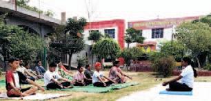 International Yoga Day celebrated at Sudesh Vatika Convent School Bhagiwander