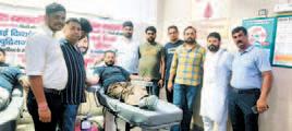 60th blood donation camp organised on Divyanshu Buddhiraja's birthday