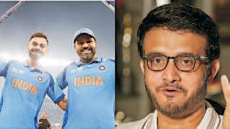 Won't be easy for Virat and Rohit to play 2027 WC: Ganguly