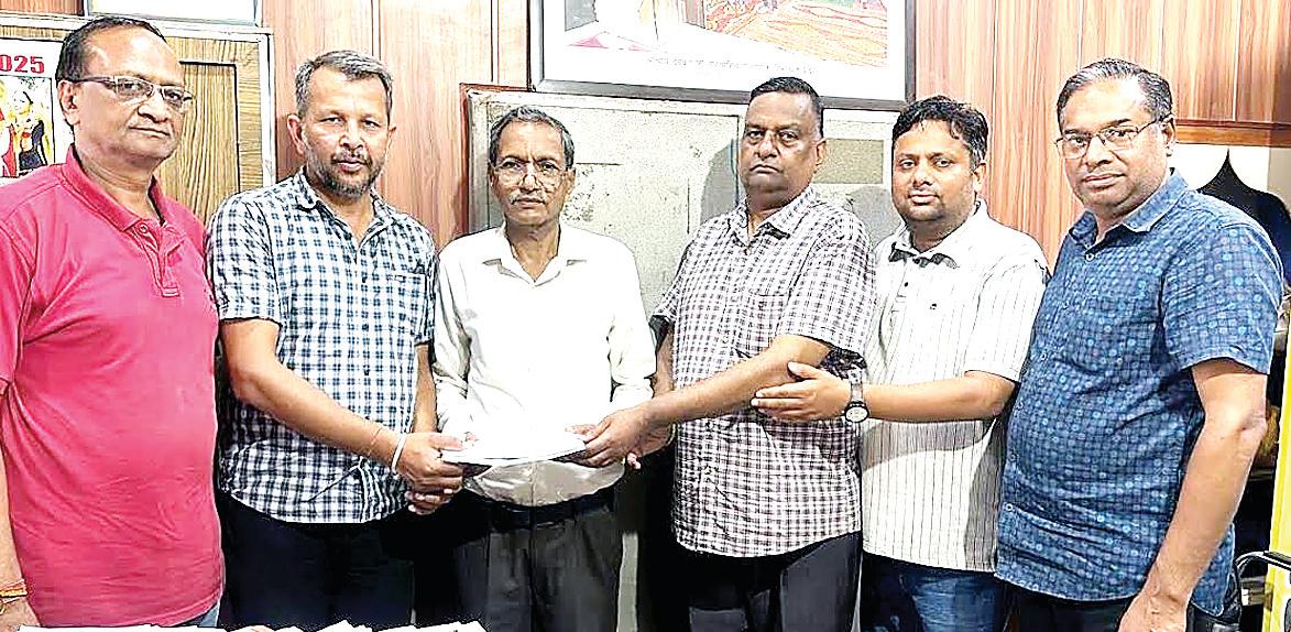 Retail Karyana Merchant Association donates Rs 7 lakh 45 thousand for under-construction Shri Ram Temple in Kharar