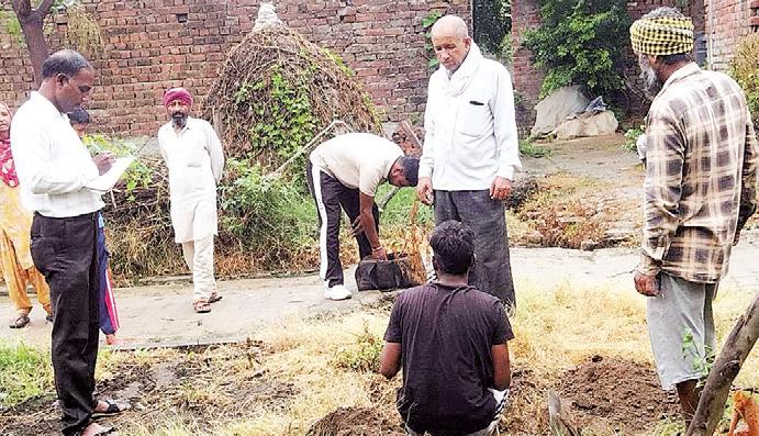 Illegal drinking water connections disconnected in village Safilpur