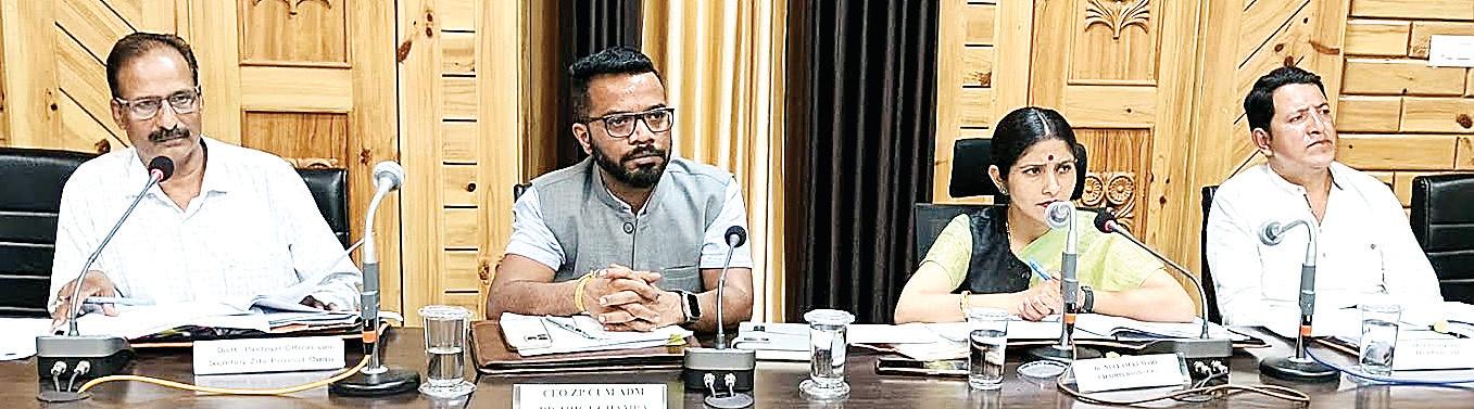 76 items discussed in Zila Parishad meeting