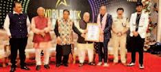 Sumit Singla of Curetech Group Baddi honoured at grand ceremony by American Quality Council and World Book of Records, London