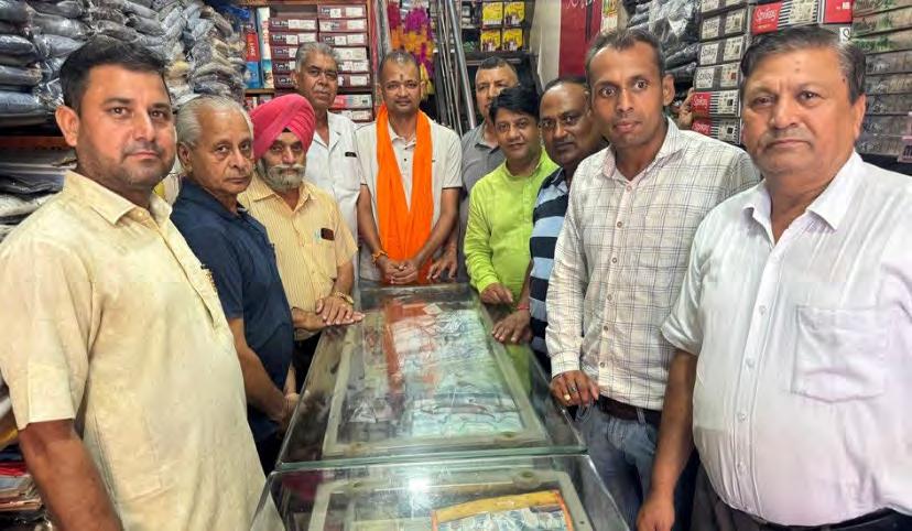 Community leaders felicitate Dhanpat Saini on his reappointment to District Grievance Redressal Committee