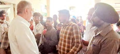 Health Minister Dr. Balbir Singh makes surprise visit to Mata Kaushalya Hospital