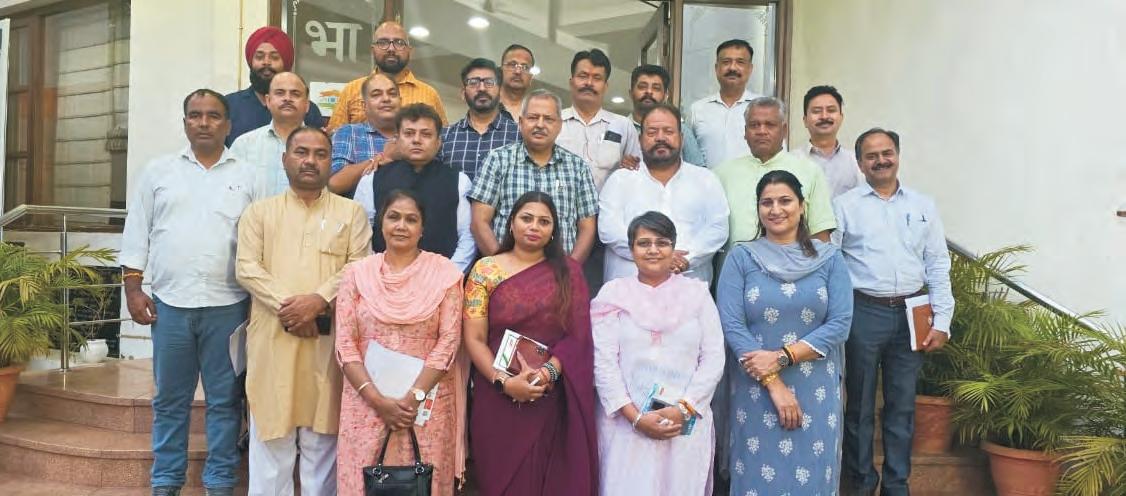 BJP Chandigarh team holds first meeting under new leadership