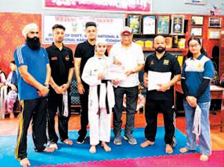 The Gurdaspur Karate training centre brings laurel for the district by winning gold medals: Romesh Mahajan