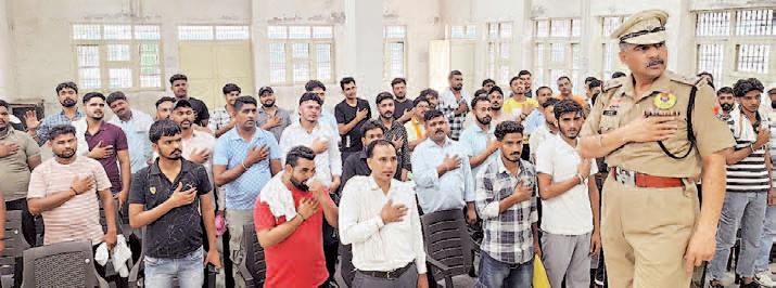 NCB Haryana makes driver trainers aware against drug abuse