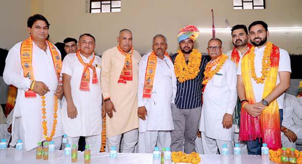 Jitendra Vats gets responsibility of Karnal District Rural President in Haryana Brahmin Sabha
