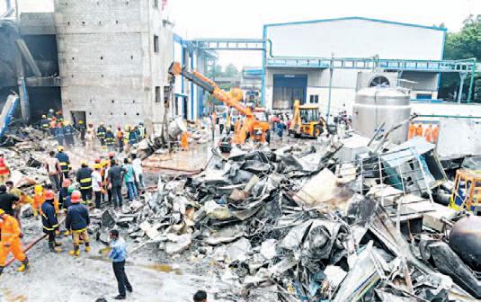 12 killed, 34 injured in Telangana pharma plant explosion