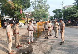 Police hold checking campaign keeping a close watch on suspicious persons