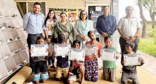 Successful organisation of 2nd phase of summer camp by Varitra Foundation