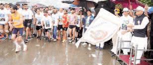 Governor flags off 12th Half Marathon with the theme 'Together We Defeat Drugs'