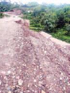 Cracks on NH-03: Danger looms between Kolhusiddh and Darkoti Thana stretches