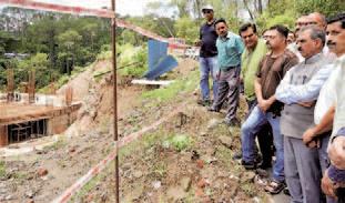 CM inspects ongoing works of Hamirpur bus stand