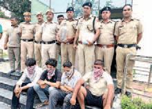 District police of Yamunanagar arrest four accused related to Baba Gang