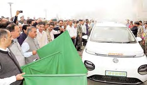 CM flags off 20 e-taxies under RGSSY