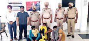 Police arrest 3 members of thieves gang, recover copper wire