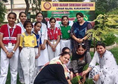 Vana Mahotsav starts in Shri Jayaram Public School