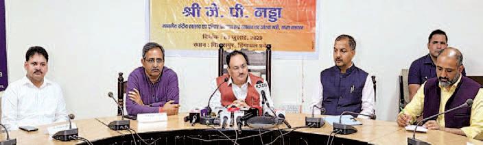 Rs. 2,592 cr NH projects in Himachal to be completed by 2027: Nadda