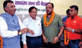 Senior journalist Rajkumar (Prince) becomes District President of Haryana Patrakar Sangh