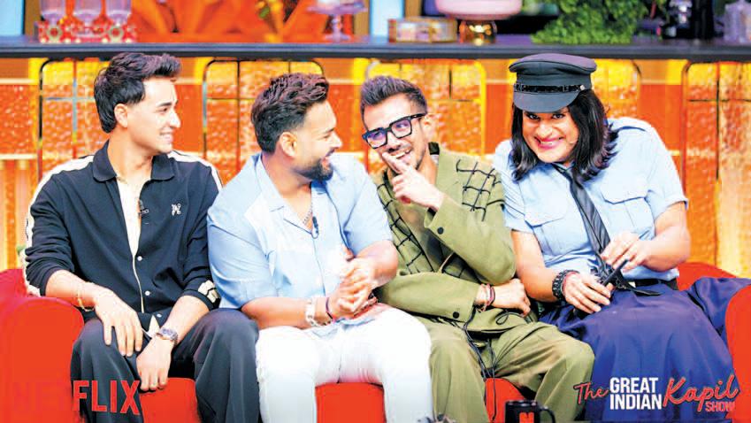 Saas, Bahu Aur Sixes! Cricketers Spill Locker Room Secrets on Netflix’s The Great Indian Kapil Show