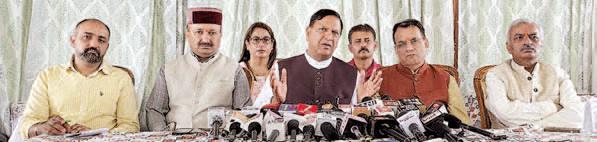 Rajeev Bindal slams Cong govt over inaction in flood-hit areas