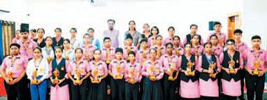 Students felicitated for hard work and amazing achievements