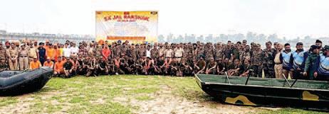 Admin with support of Army, conducts exercise to tackle possible flood situation