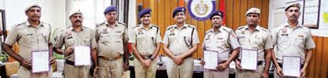 SP, Kurukshetra honors ERV-456 team for its performance in district