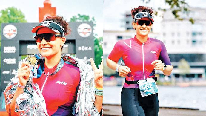 Saiyami Kher completes Ironman 70.3 triathlon twice within a year