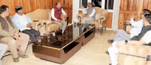 CM directs to prepare DPRs for damaged projects in Seraj area