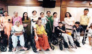 Golden Lions Club A2 organises welfare camp for differently-abled in Chandigarh