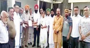BJP submits memorandum to Naib Tehsildar against PLPP - 2025
