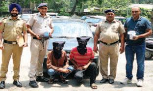 Two arrested for Sector 19 burglary; gold, silver and blank cheques recovered