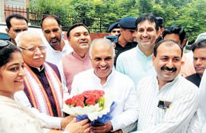 Pace of development increasing under leadership of Manohar Lal: Kabirpanthi