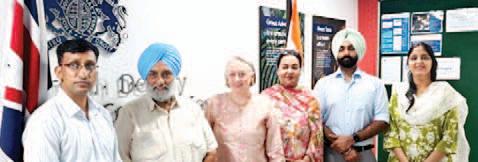 Mehar Baba Charitable Trust's officials visit offices of Deputy High Commission of UK in Chandigarh